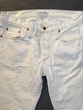 J.Lindeberg White Denim Men’s Jeans